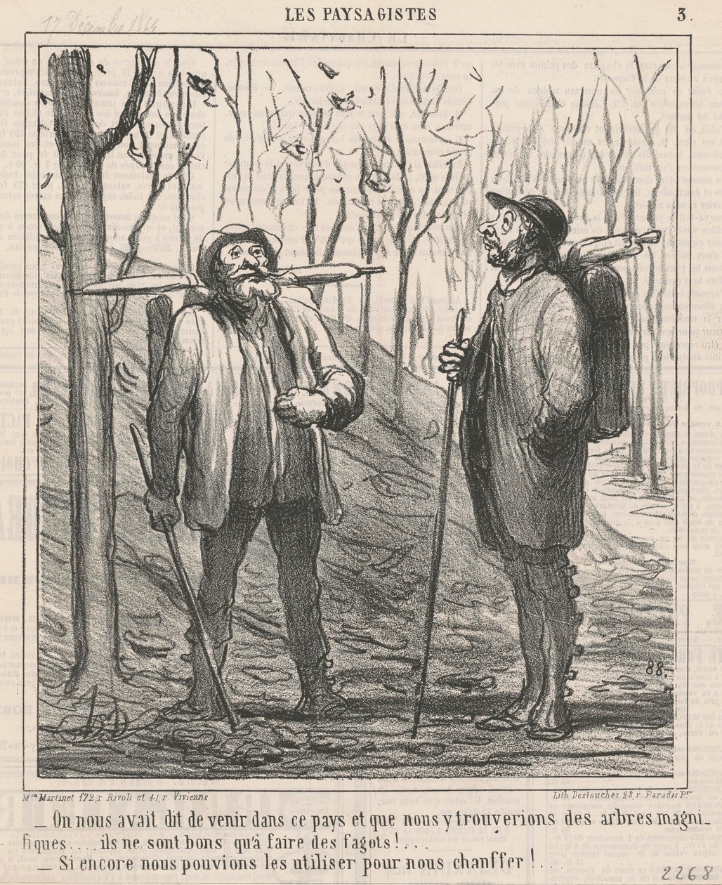 Kazano nam przyjechać do tego kraju... autorstwa Honoré Daumier