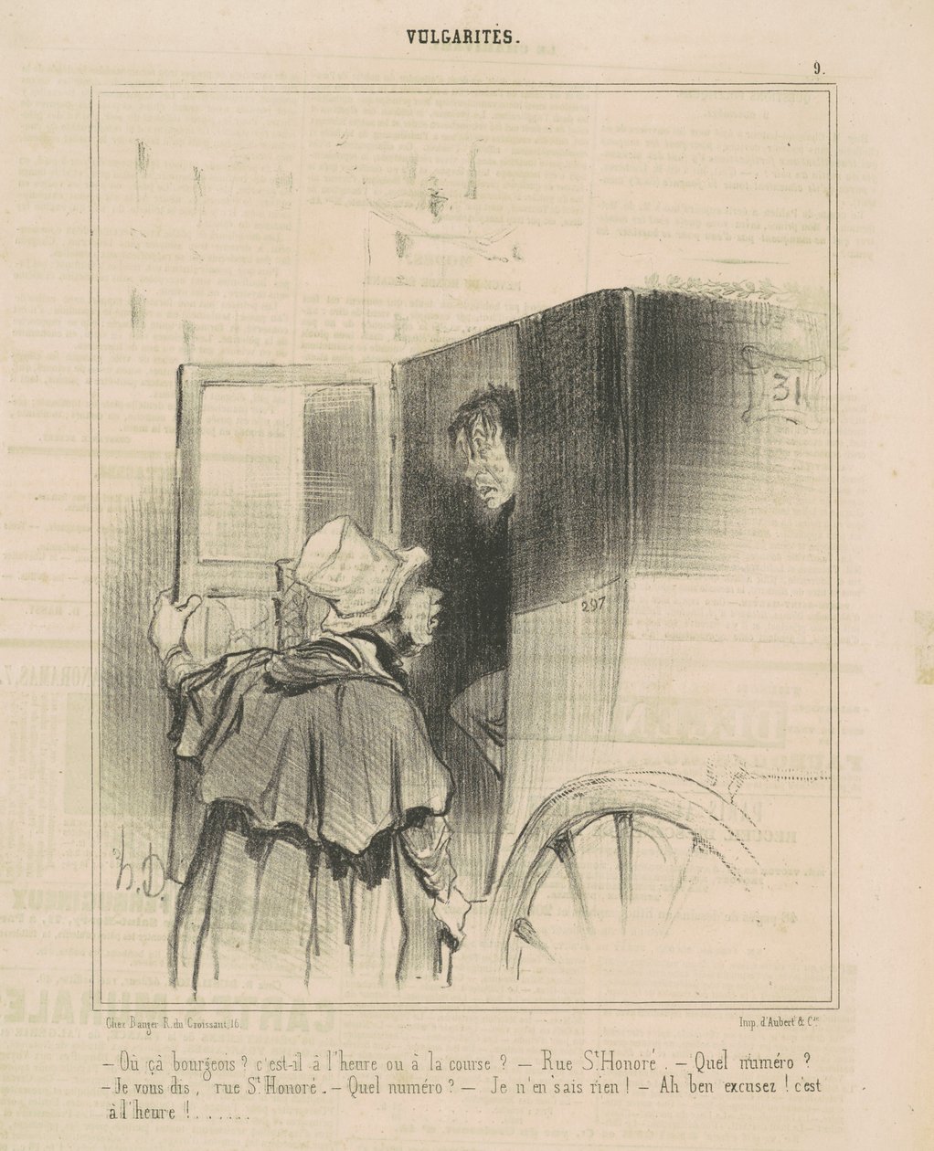 A może jest burżuazyjna? Czy to już czas, czy... autorstwa Honoré Daumier