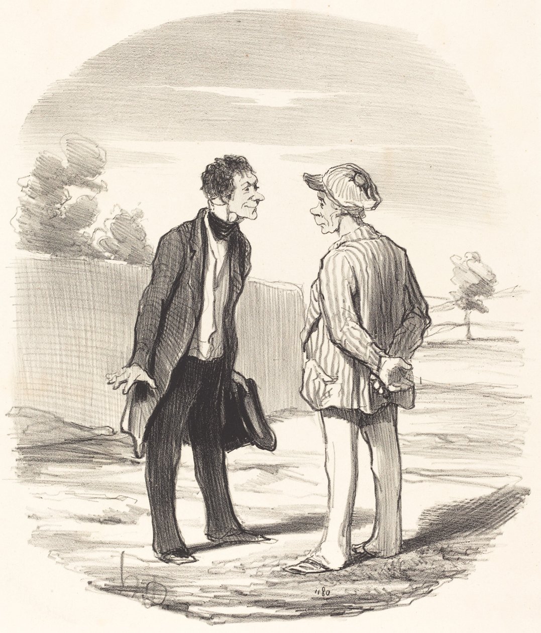 Tak, Monsieur Gimblet, porządek nie zostanie... przywrócony... autorstwa Honoré Daumier