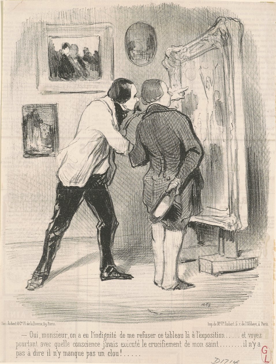 Tak... znieważali mi ten obraz... autorstwa Honoré Daumier