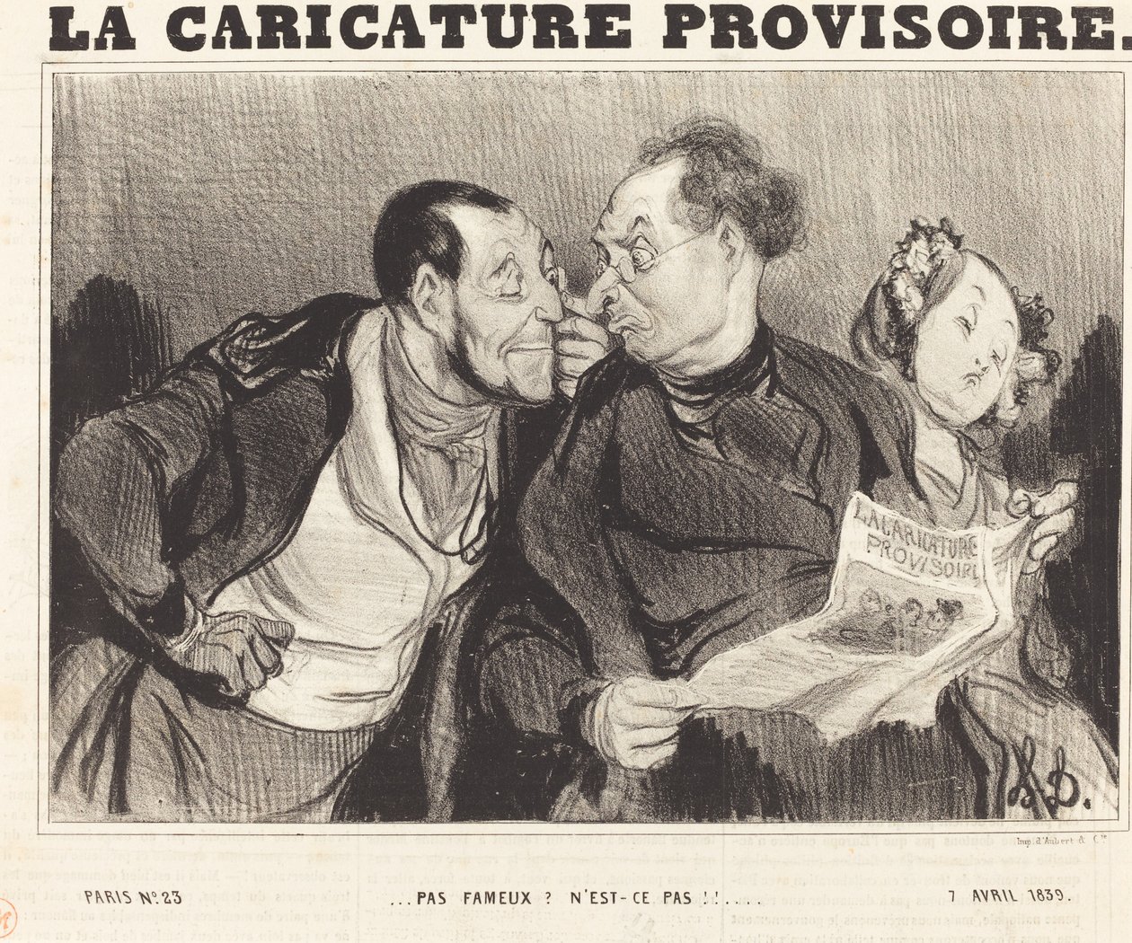 Nie sławny? Czyż nie!!... autorstwa Honoré Daumier