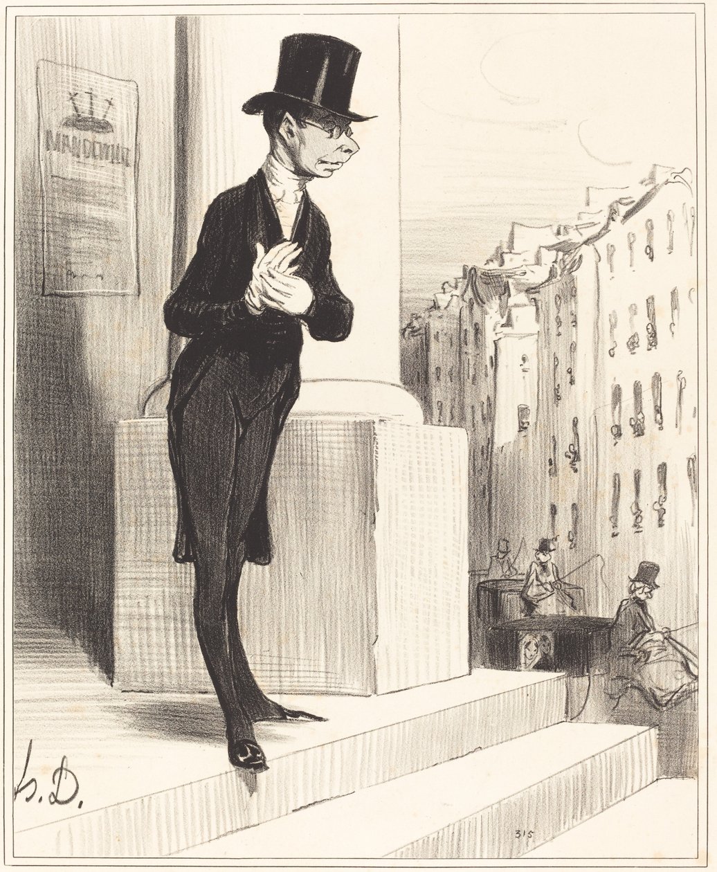 piknik autorstwa Honoré Daumier