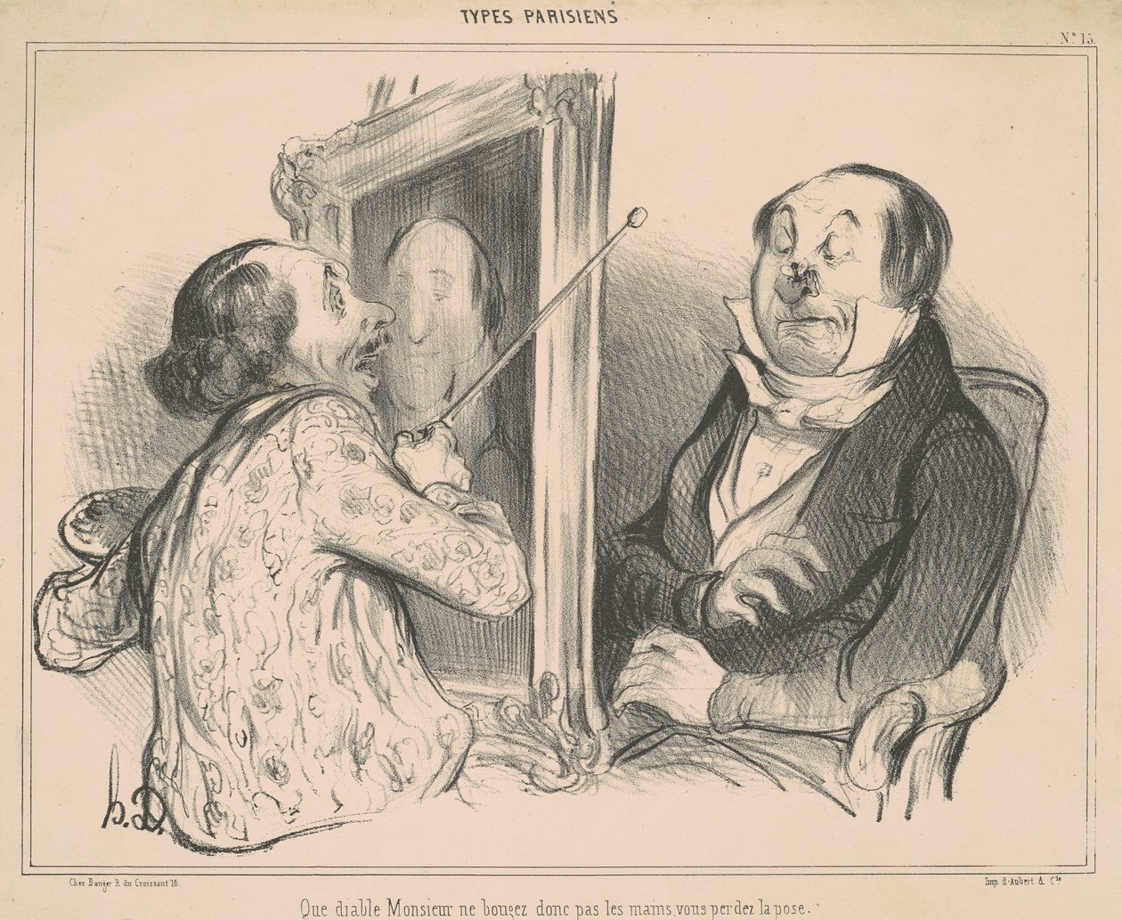 Co do diabła, panie nie ruszaj... autorstwa Honoré Daumier