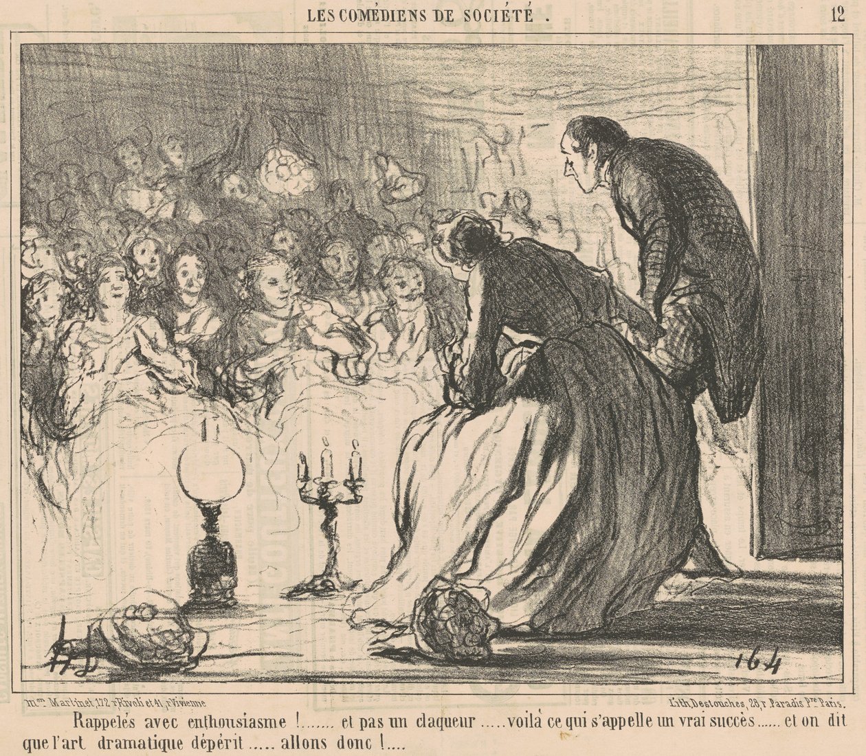 Zapamiętany z entuzjazmem! ... autorstwa Honoré Daumier