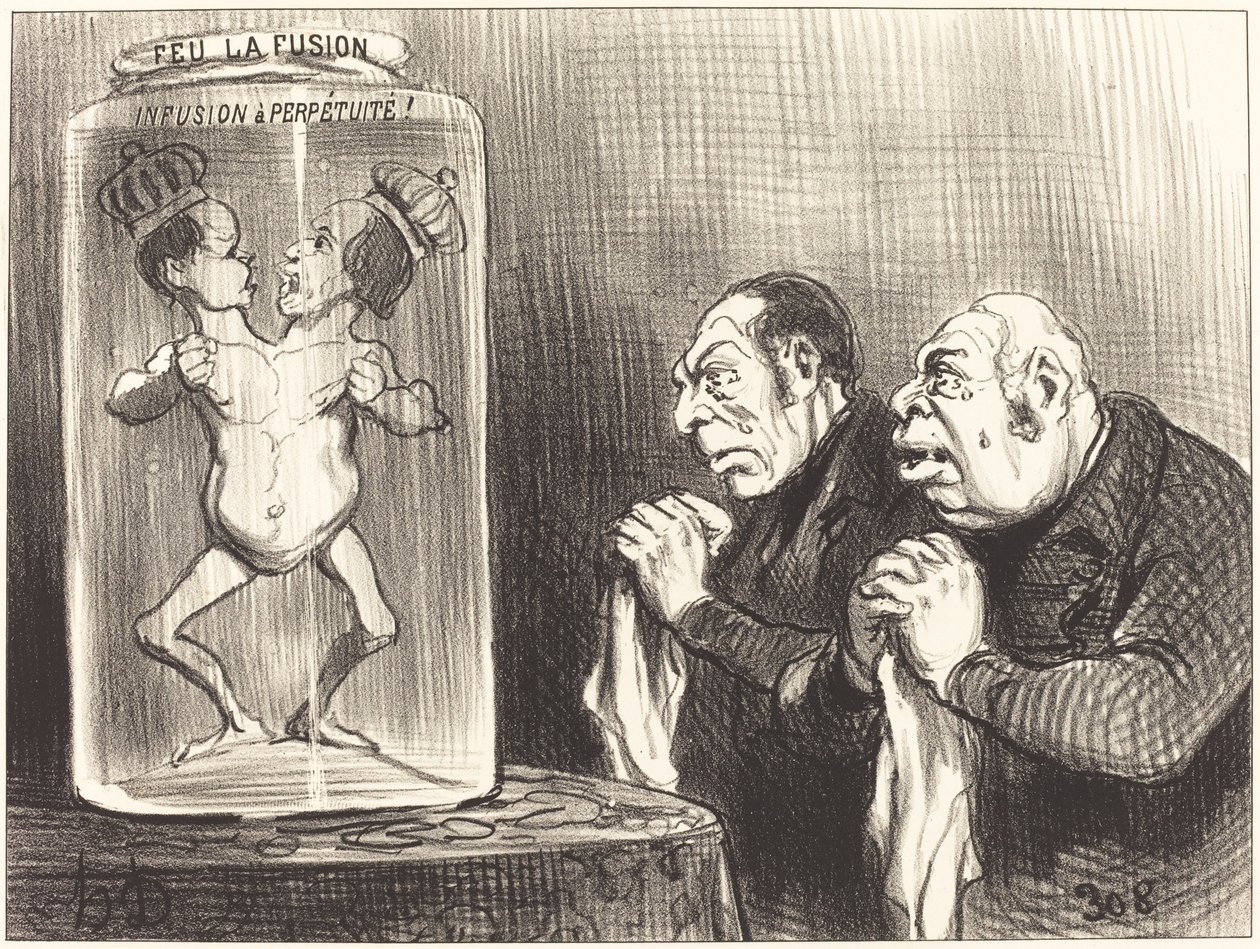 Zbędne żale! autorstwa Honoré Daumier