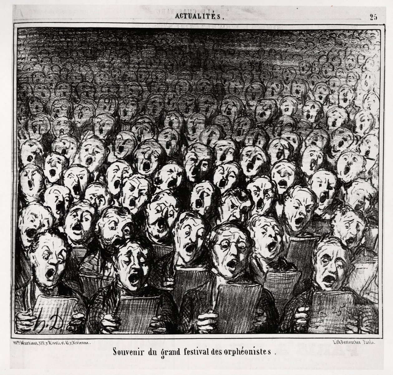 Pamiątka wielkiego święta orfeonistów. Illustration d