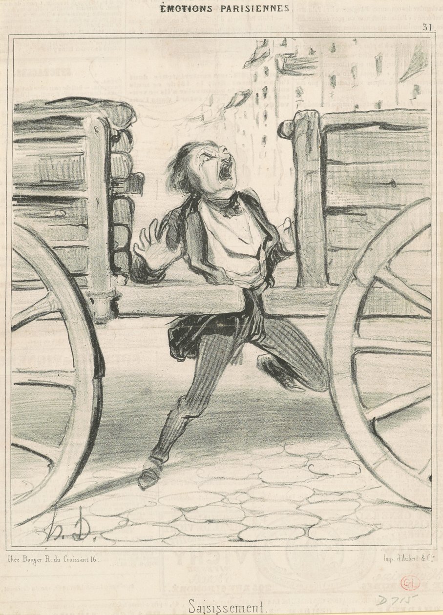 Konfiskata autorstwa Honoré Daumier