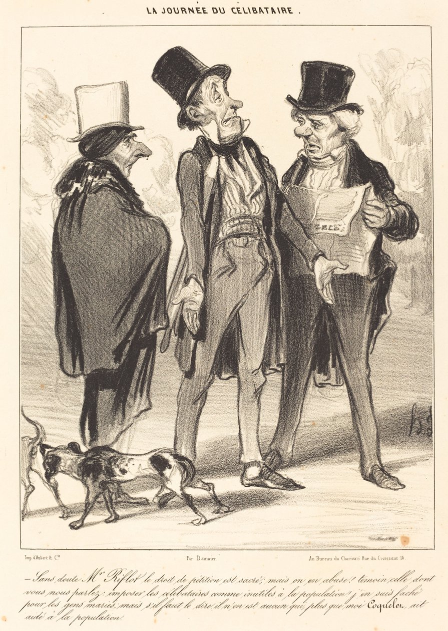 Bez wątpienia pan Riflot ma rację... autorstwa Honoré Daumier