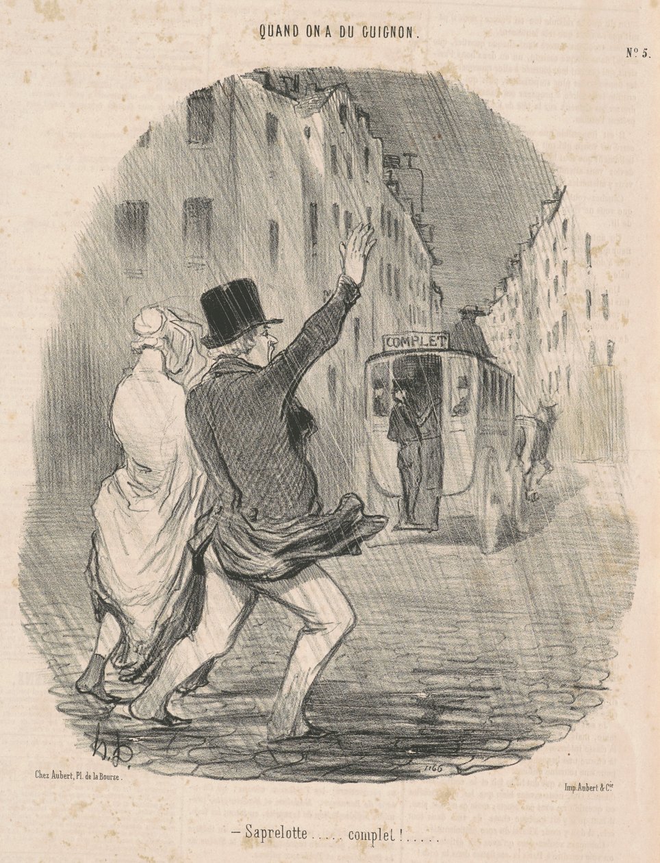 Saprelotte... Kompletny! ... autorstwa Honoré Daumier