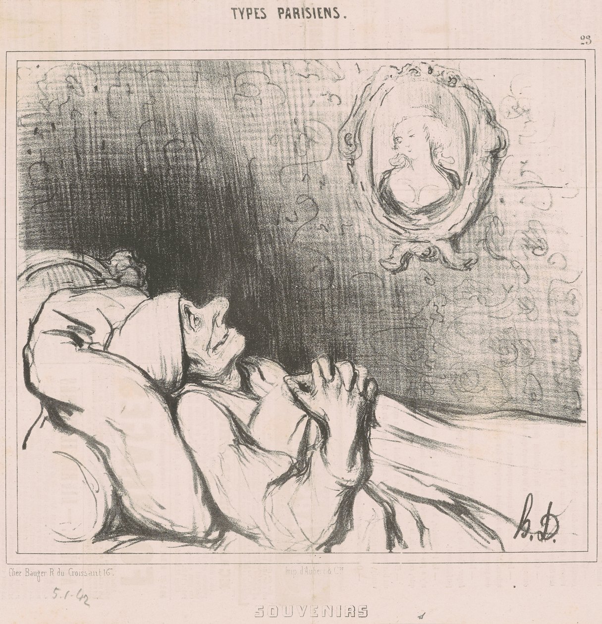 Pamiątki autorstwa Honoré Daumier