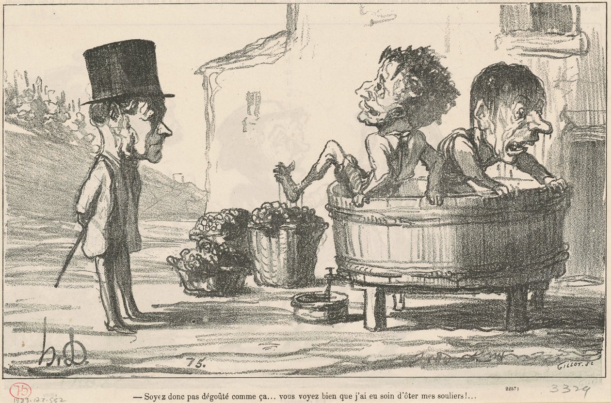 Więc nie obrzydzaj się tak... autorstwa Honoré Daumier