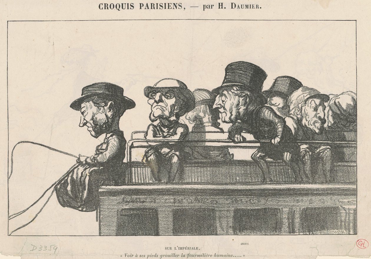 Na imperialnym autorstwa Honoré Daumier