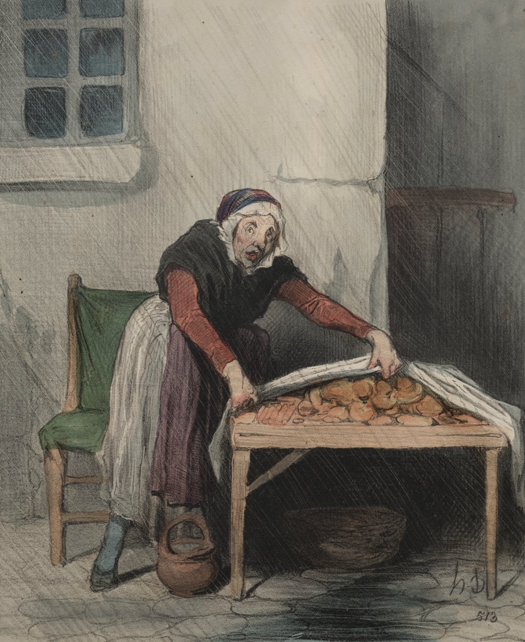 Kapituła Interpretacji, płyta 8: Każdy płomień boi się zimnej wody autorstwa Honoré Daumier