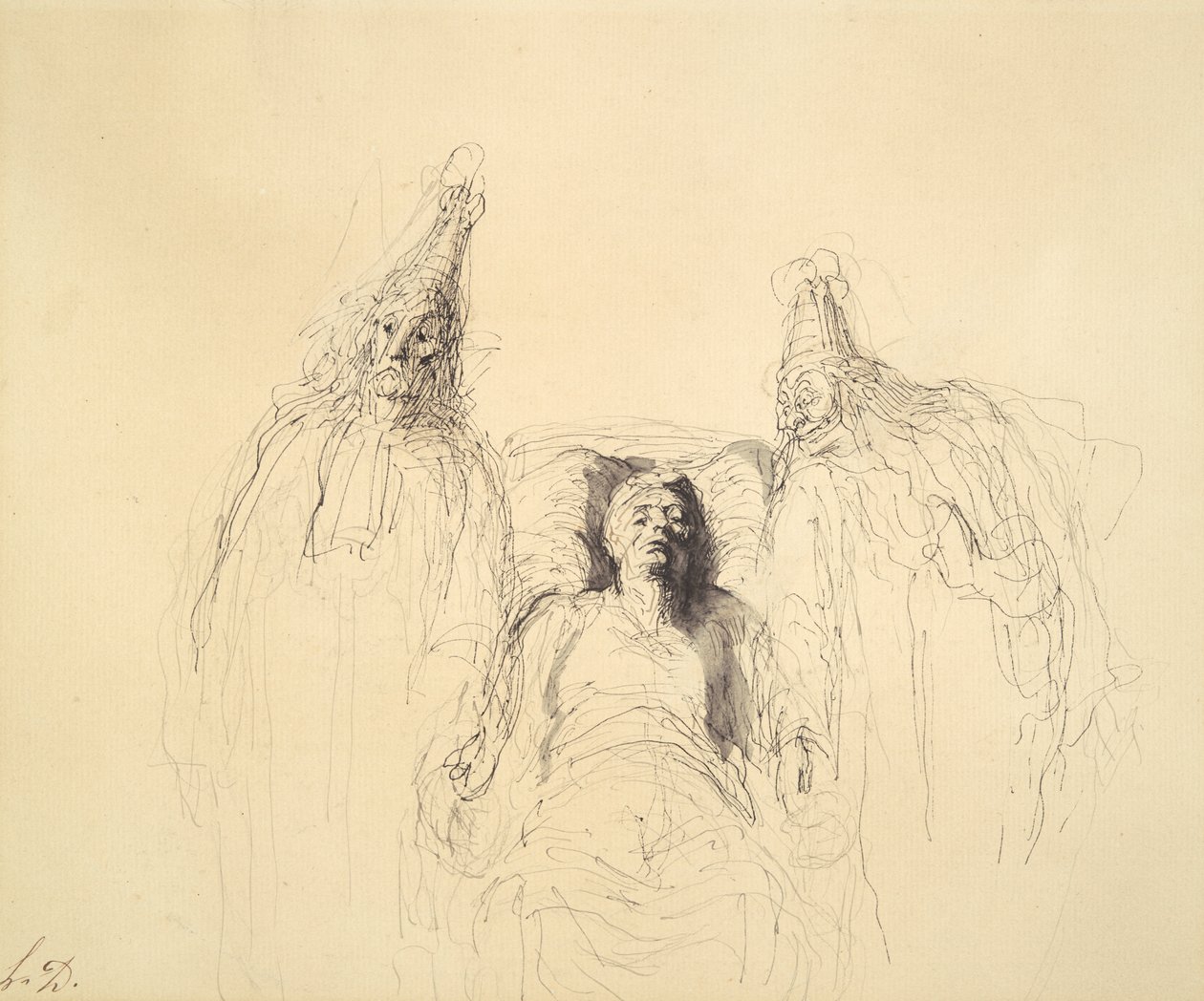 Wyimaginowany nieważny autorstwa Honoré Daumier