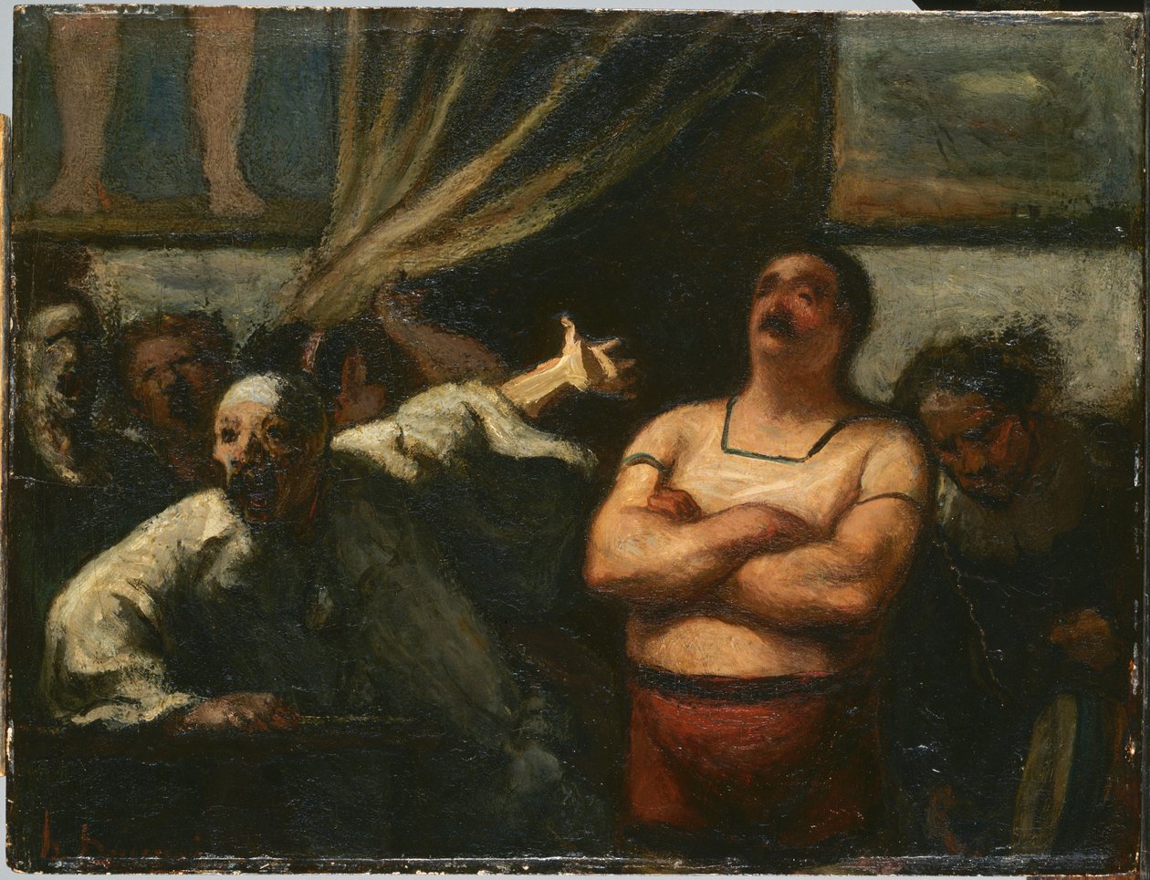 Silny Człowiek autorstwa Honoré Daumier