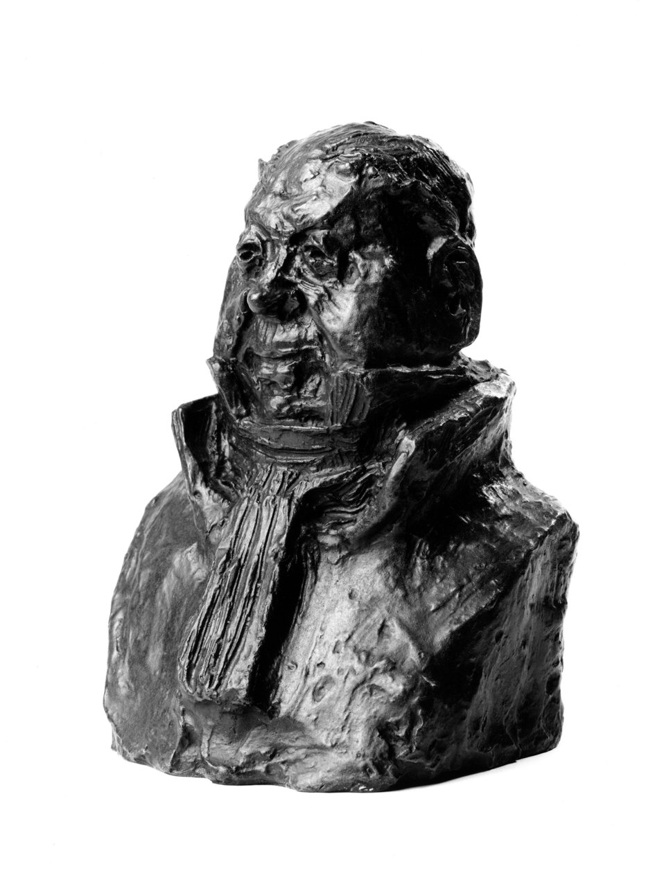 Popiersia mnóstwo „”Celebrytów prawego środka””„”Karykatury autorstwa Alexandre Lecomte (ok. 1788-?) , sędziego. Subtelne.” Rzeźba Honore Daumier (1808-1879) XIX wiek. Inv L 48,10 Wymiary w cm H 17 x L 1 Musee des Beaux Arts, Palais Longc autorstwa Honoré Daumier