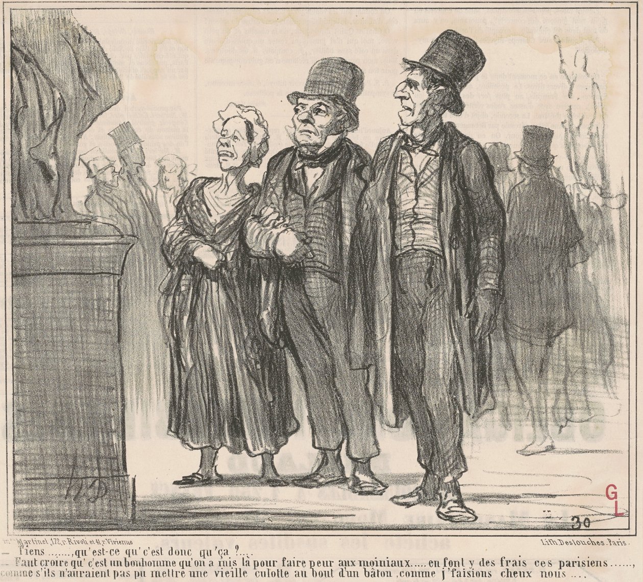 Tutaj... więc co to jest? ... autorstwa Honoré Daumier