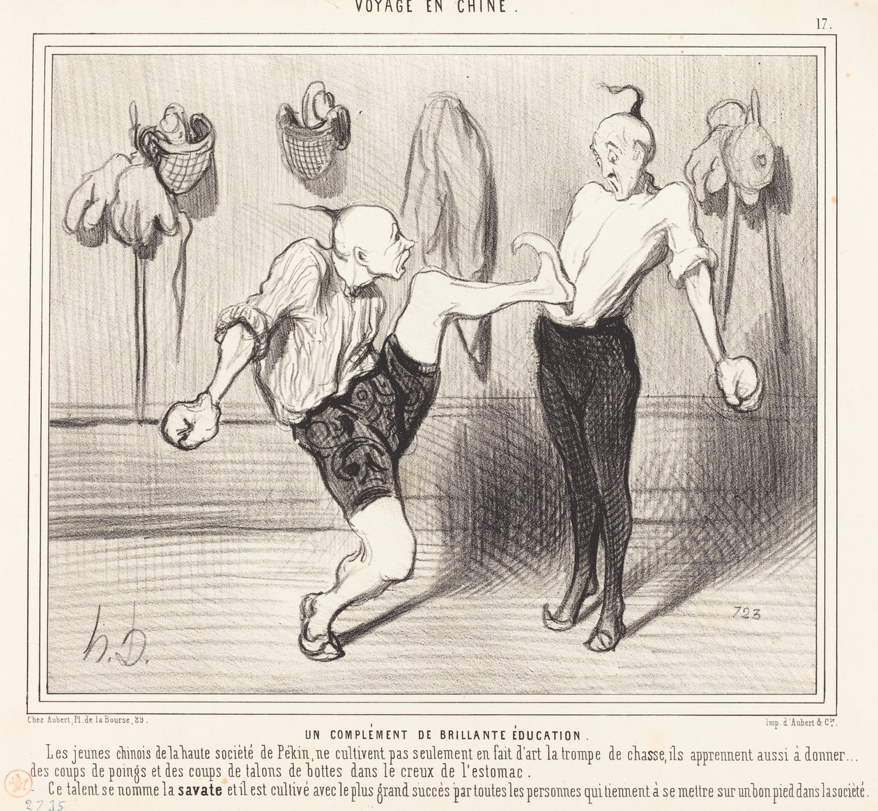 Dopełnienie genialnej edukacji autorstwa Honoré Daumier