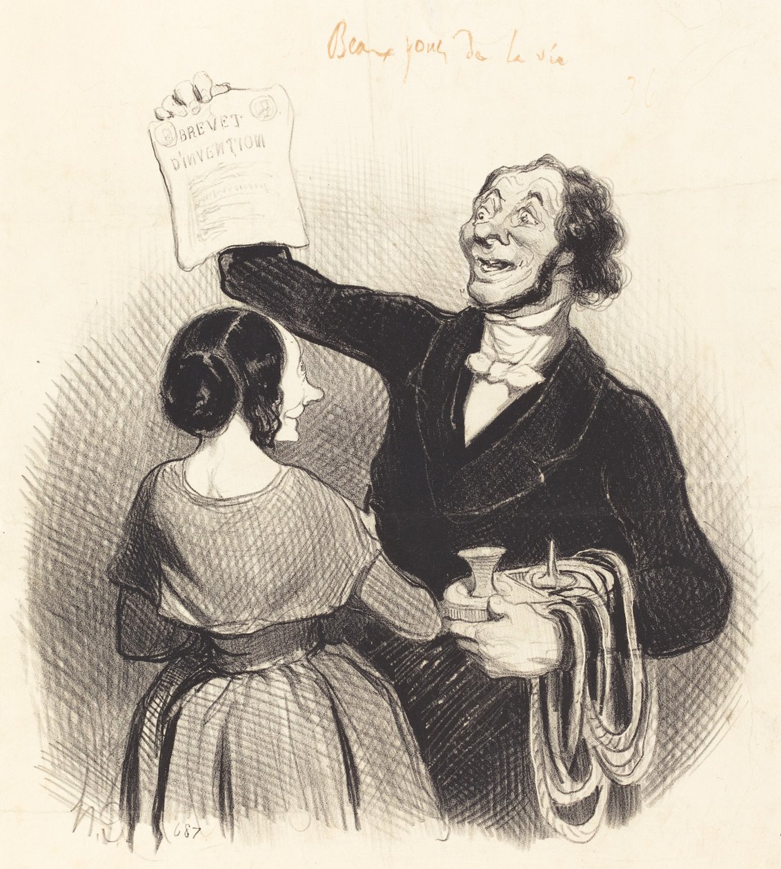 Jeszcze jeden wspaniały człowiek autorstwa Honoré Daumier