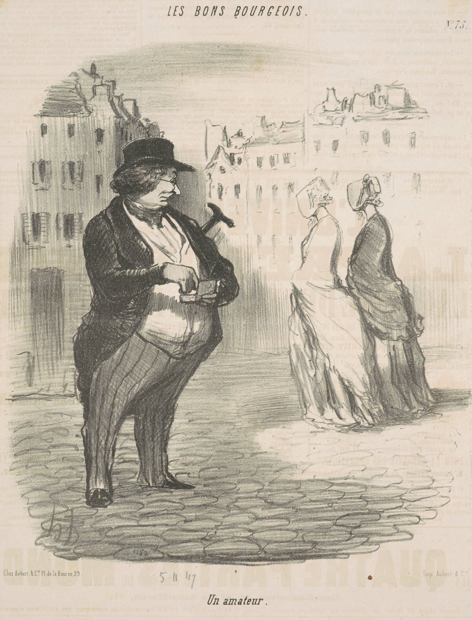 hobbysta autorstwa Honoré Daumier