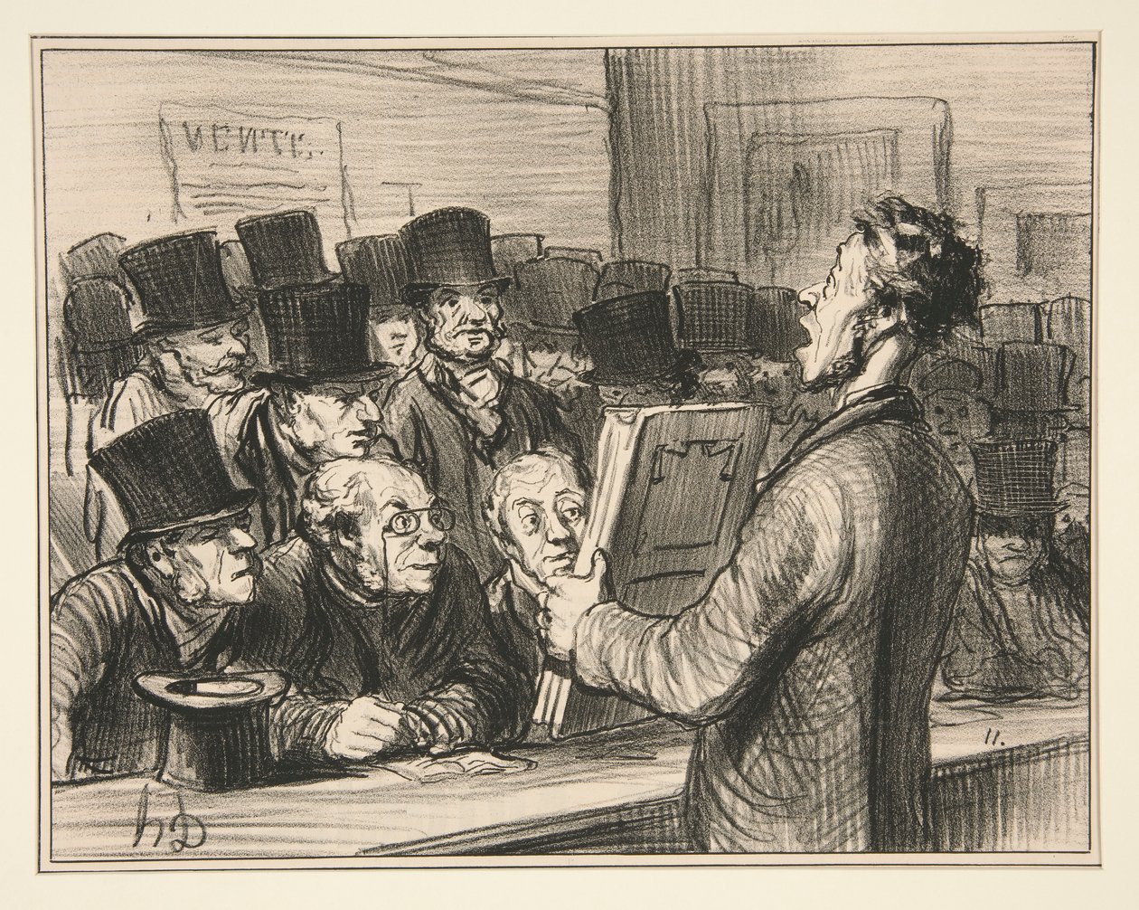 Amatorka - Ale co to za obraz autorstwa Honoré Daumier