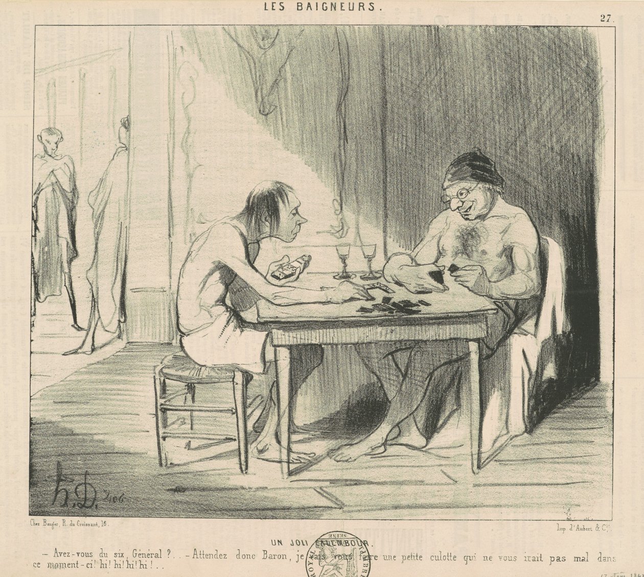 Fajna gra słów autorstwa Honoré Daumier