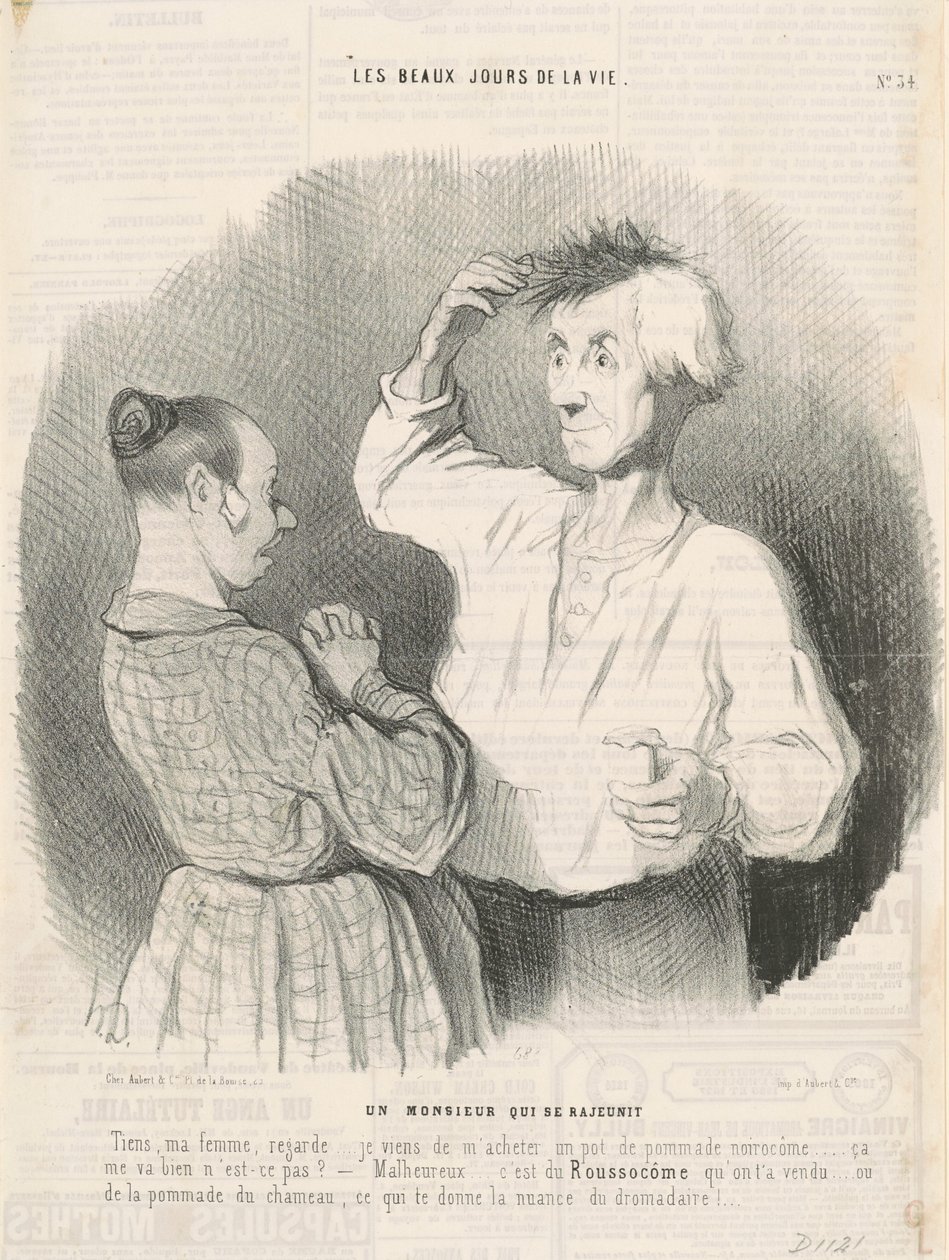 Dżentelmen, który jest coraz młodszy autorstwa Honoré Daumier