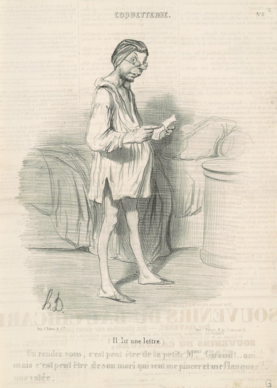 Data może być... autorstwa Honoré Daumier
