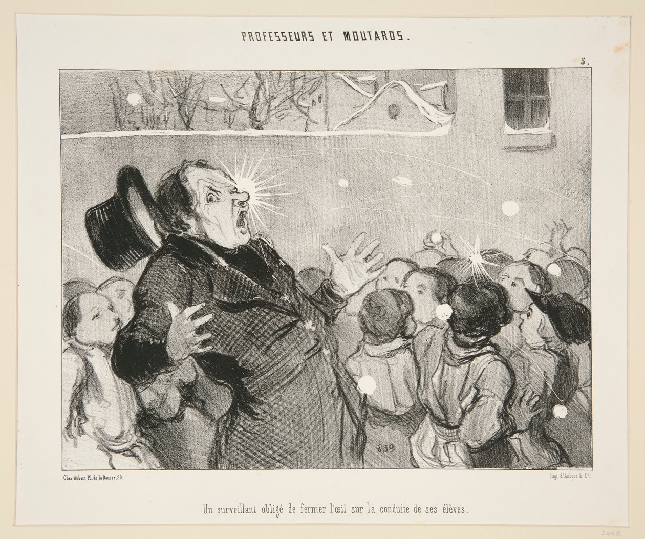 Przełożony zobowiązuje autorstwa Honoré Daumier