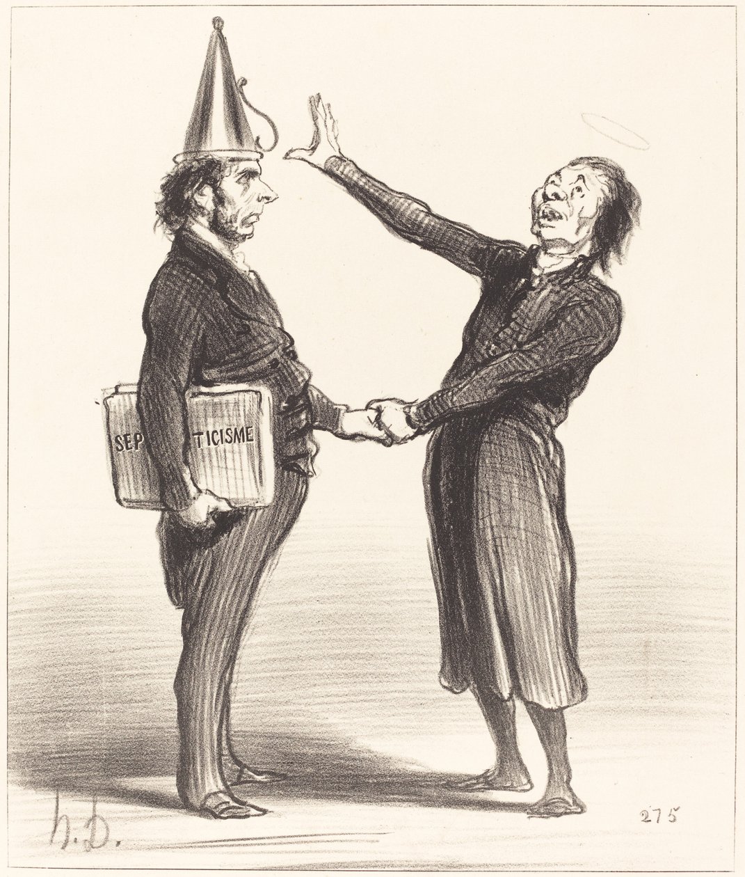 Sojusz autorstwa Honoré Daumier