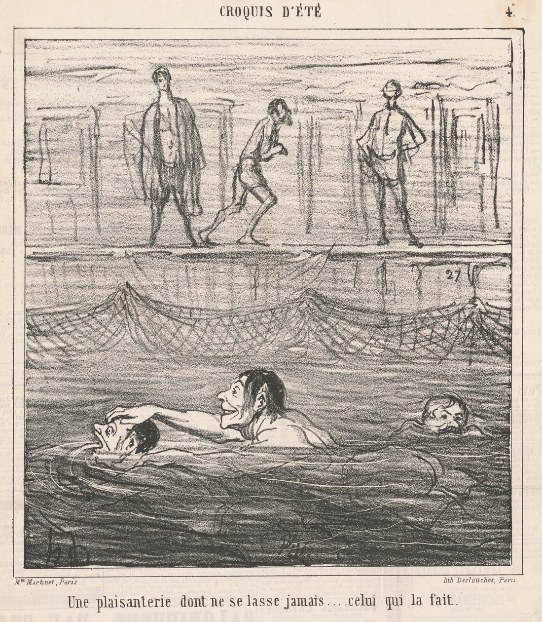Żart, który nigdy nie męczy... autorstwa Honoré Daumier