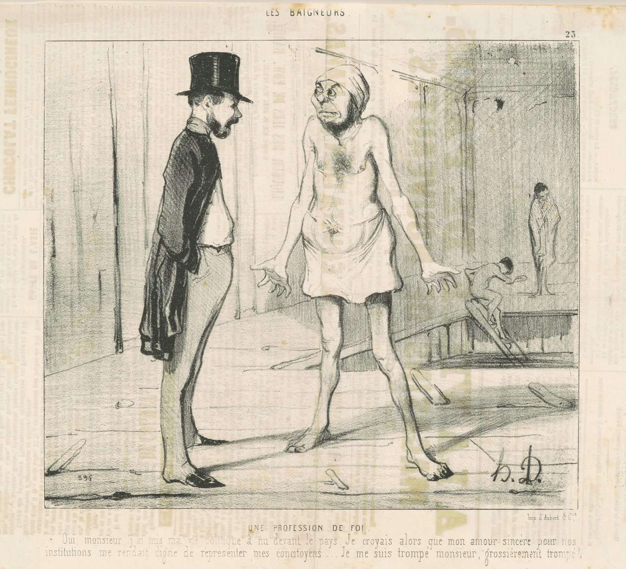 Wyznanie wiary autorstwa Honoré Daumier