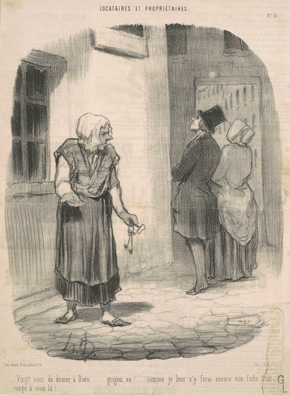 Dwadzieścia groszy do Boga... autorstwa Honoré Daumier