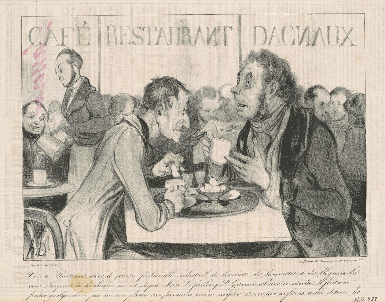 Czy widzisz Bertranda... autorstwa Honoré Daumier