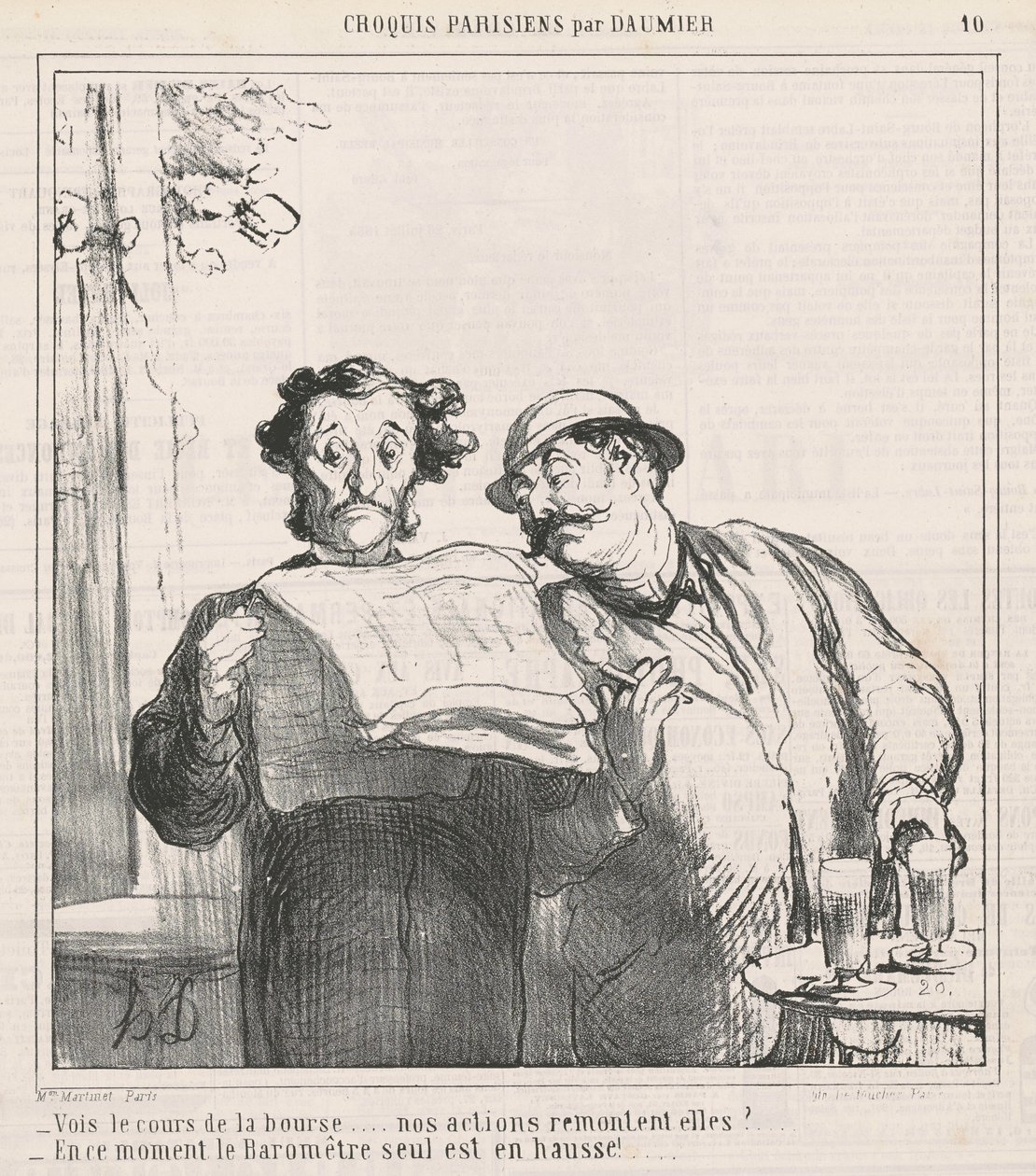 Zobacz cenę akcji autorstwa Honoré Daumier