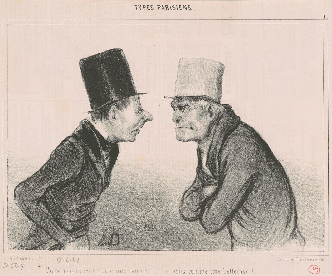Rozumujesz jak laska! autorstwa Honoré Daumier