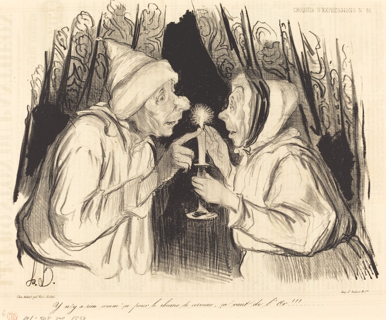 Nie ma nic takiego na przeziębienie... autorstwa Honoré Daumier