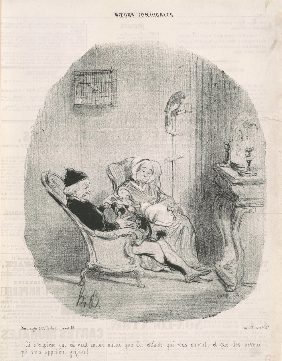 Mimo to jest jeszcze lepiej.... autorstwa Honoré Daumier