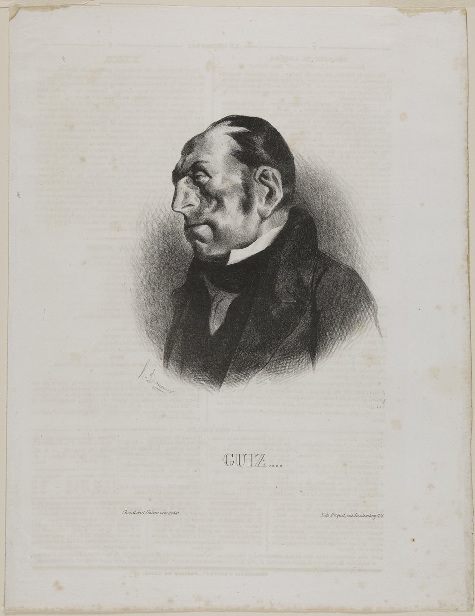 Guiz.... autorstwa Honoré Victorin Daumier