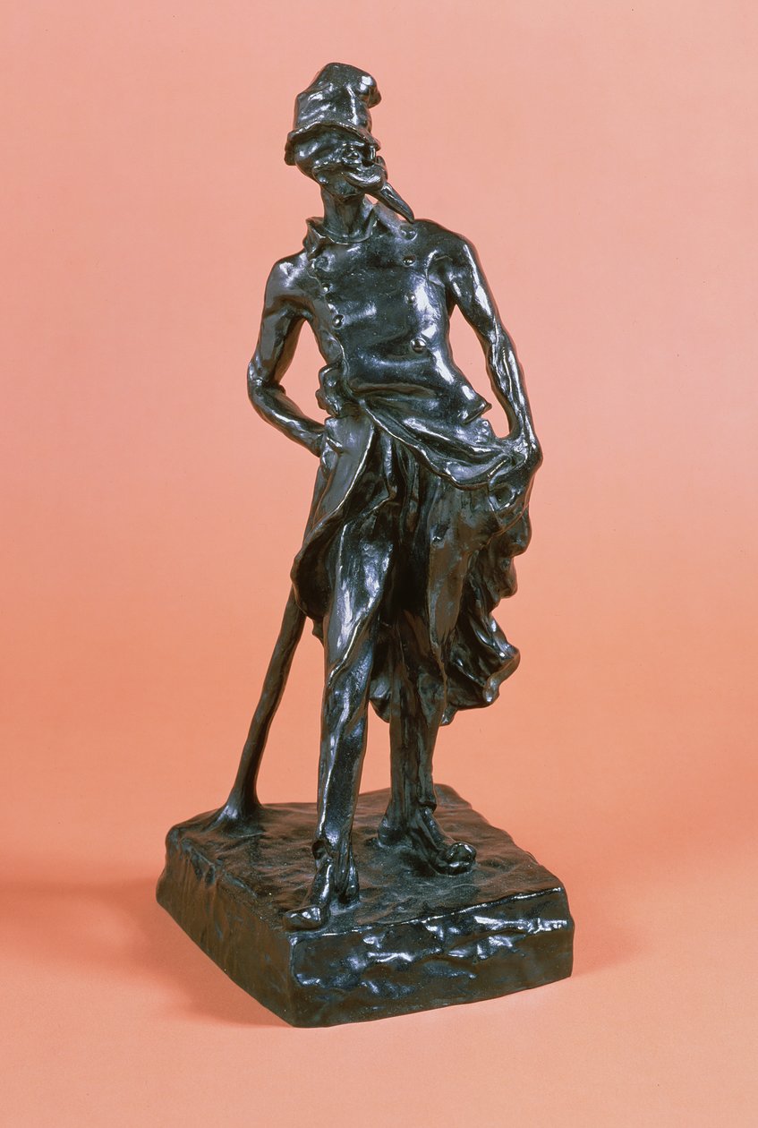 Ratapoil, ok.1850 (brąz) autorstwa Honoré Daumier