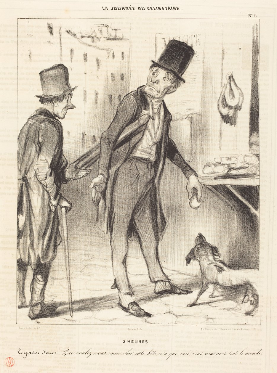 2 godziny – Podwieczorek u Azora autorstwa Honoré Daumier