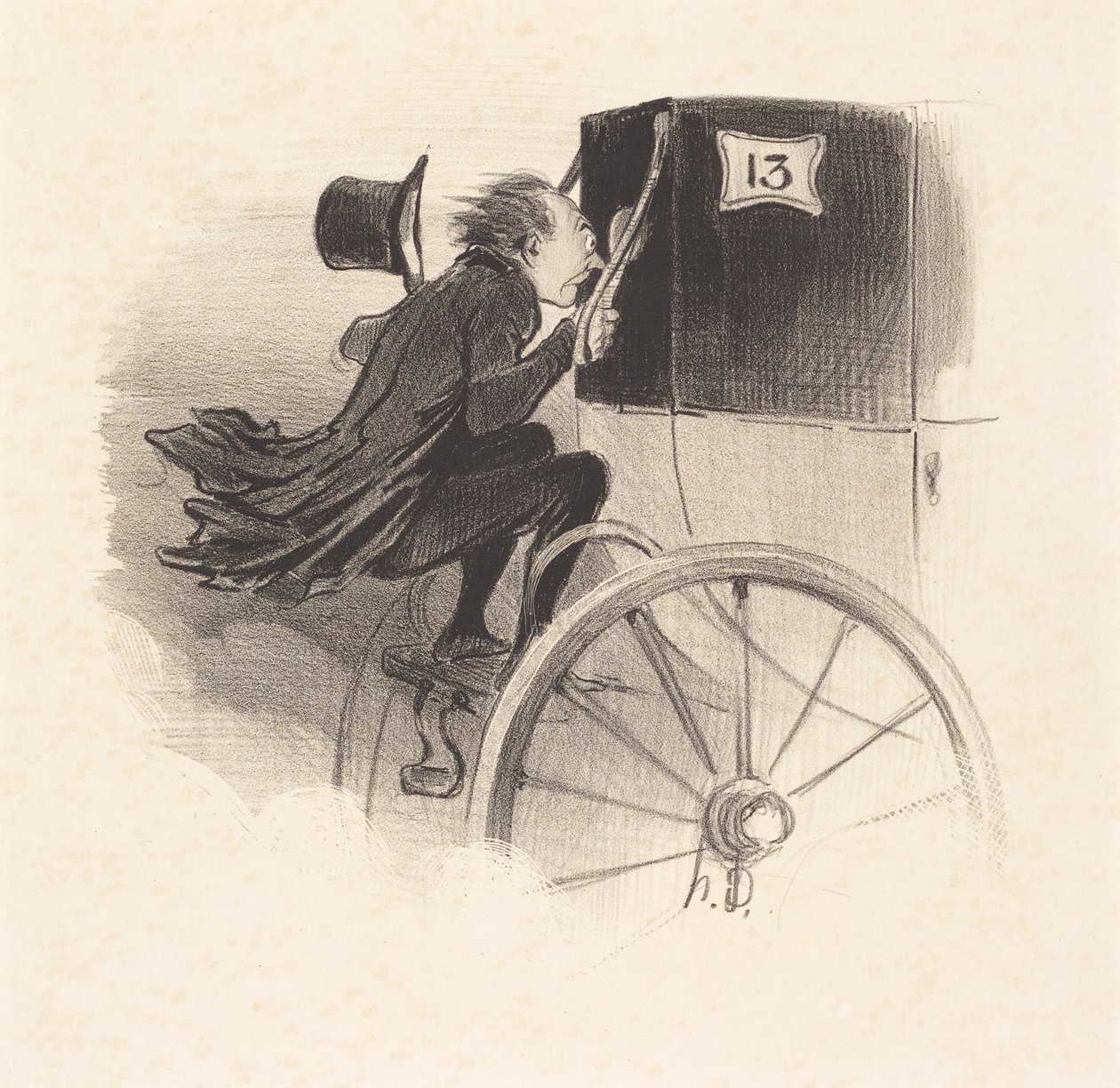 Ach! bardzo dobrze, jestem pewien! nieszczęśliwy... autorstwa Honoré Daumier