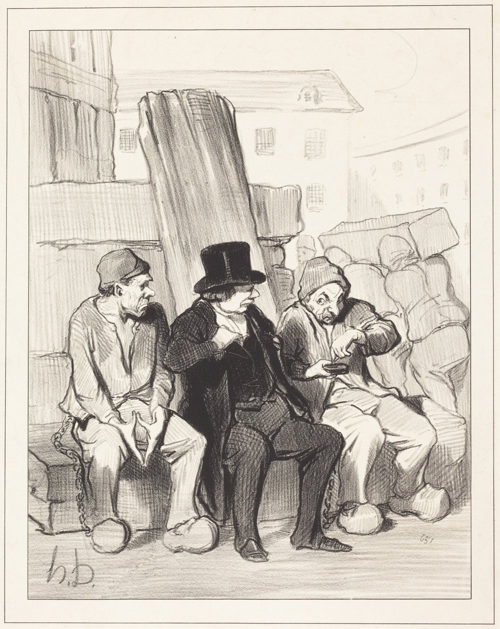 A więc, mój przyjacielu, ma dwadzieścia dwa lata... autorstwa Honoré Daumier