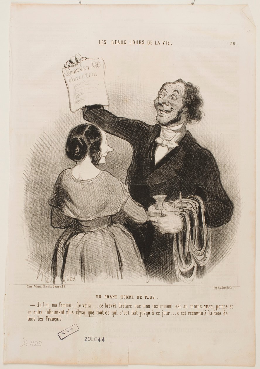 Jeszcze jeden wielki człowiek autorstwa Honoré Daumier