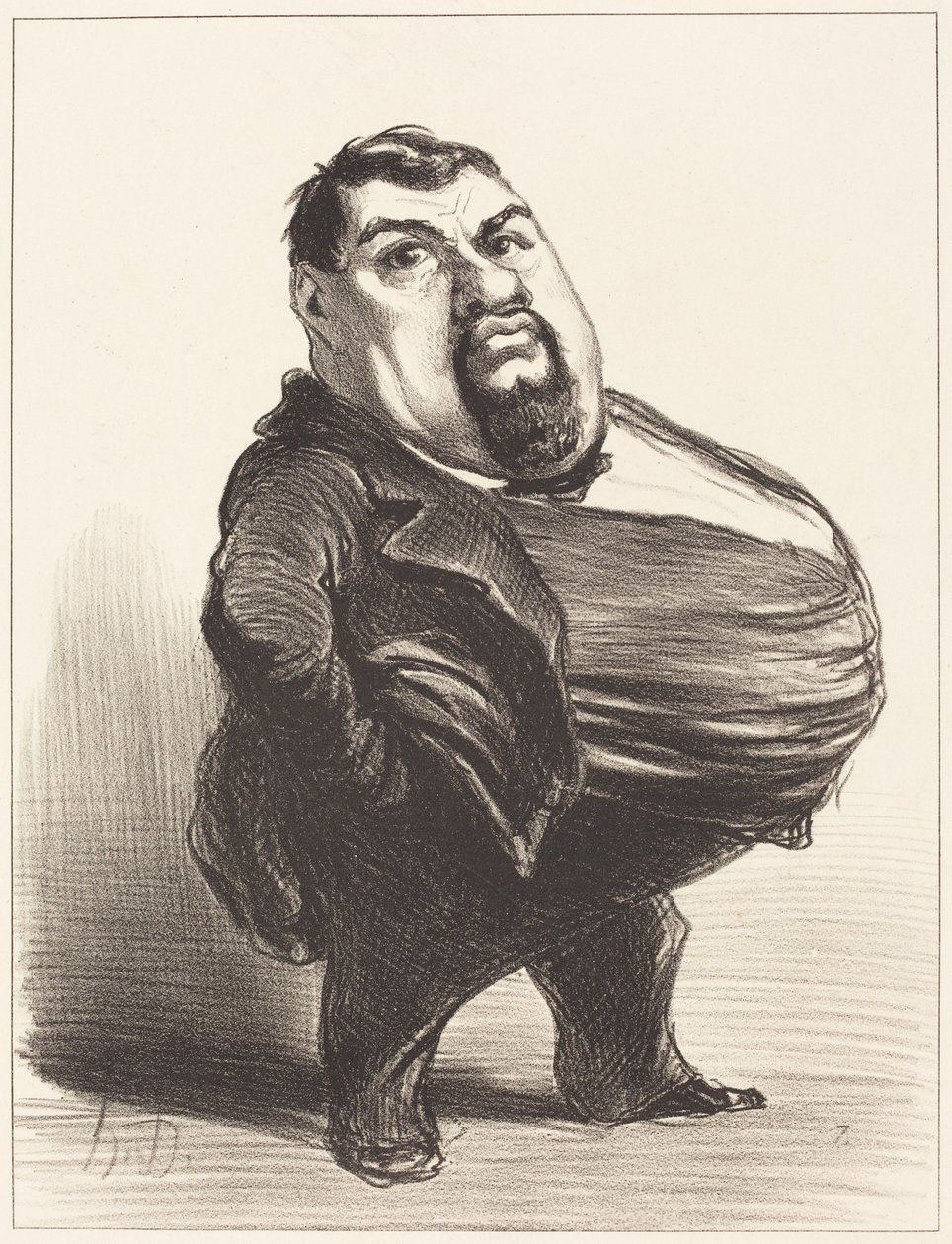Antony Thouret autorstwa Honoré Daumier