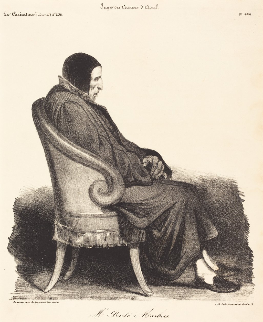 Barbé-Marbois autorstwa Honoré Daumier