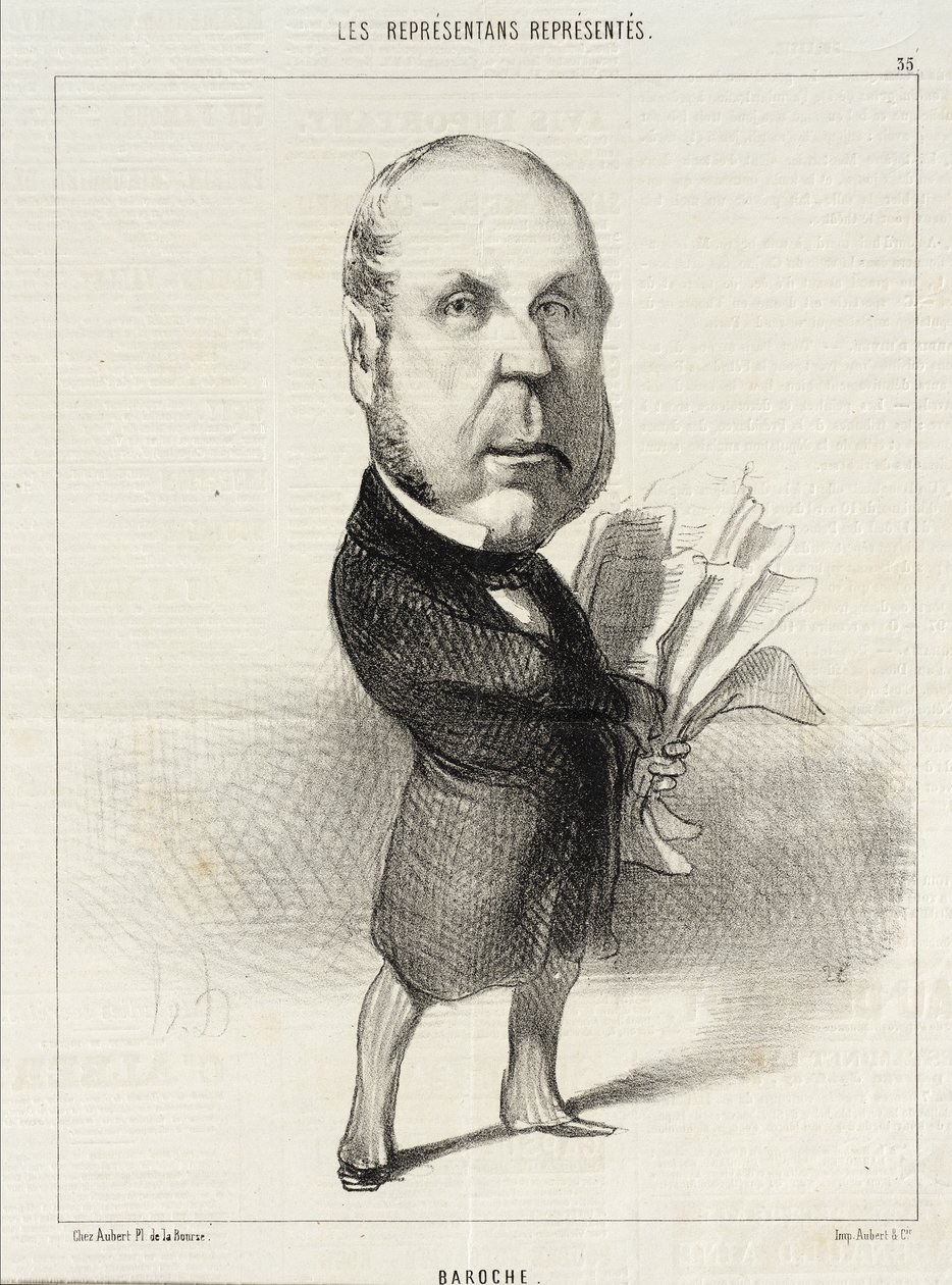 Baroche autorstwa Honoré Daumier