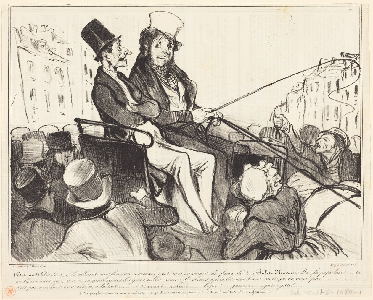 Bertrand, powiedz mi, co by było, gdyby nam zrobili... autorstwa Honoré Daumier