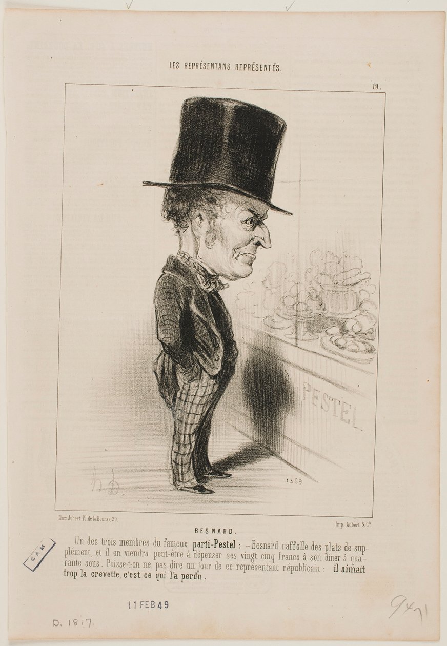 Besnard autorstwa Honoré Daumier