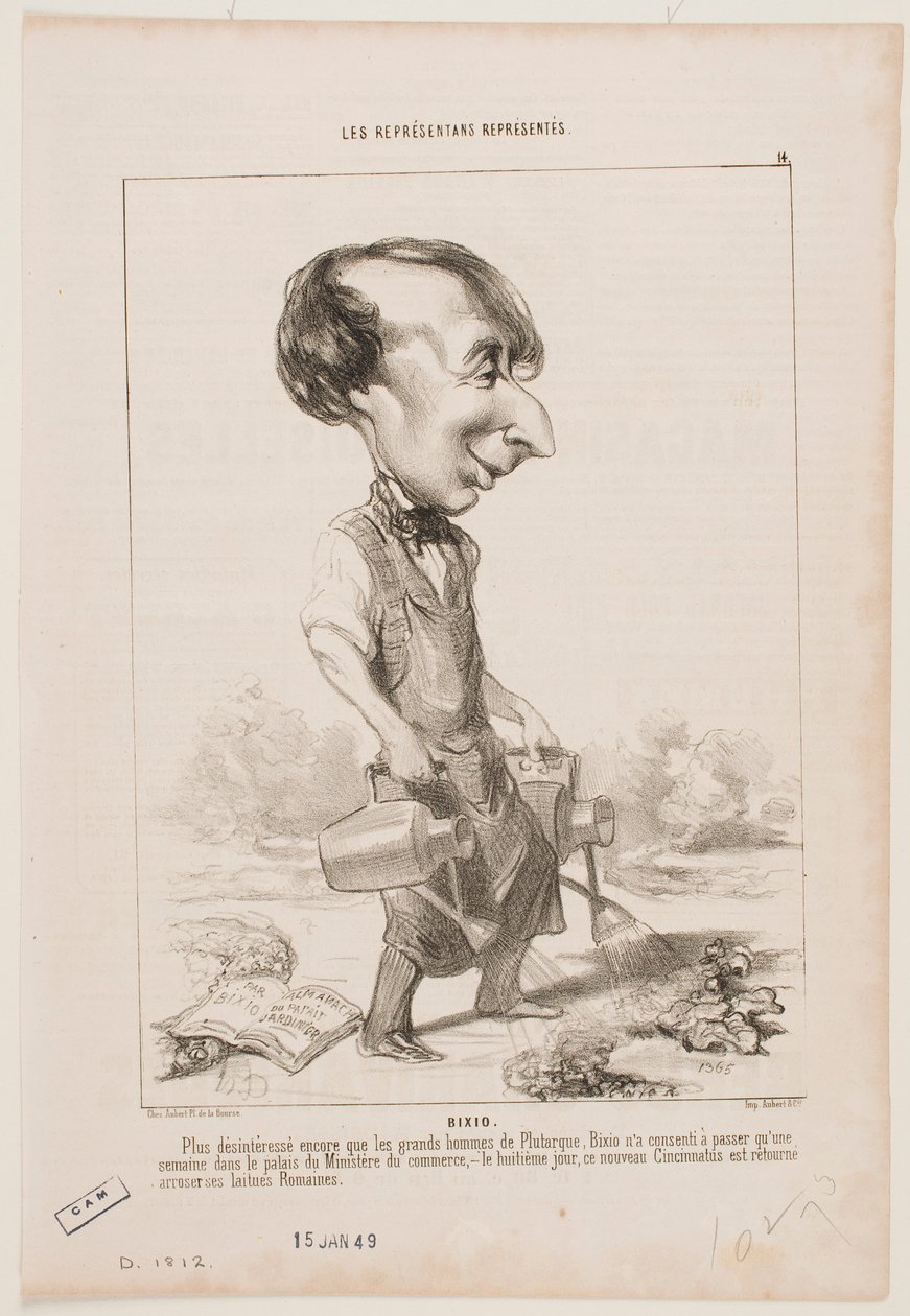 Bixio autorstwa Honoré Daumier